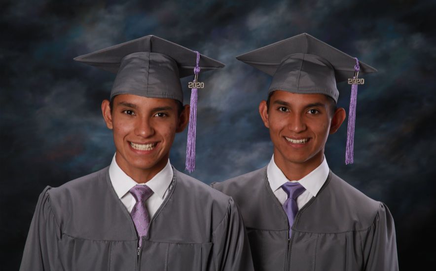 Twin valedictorians